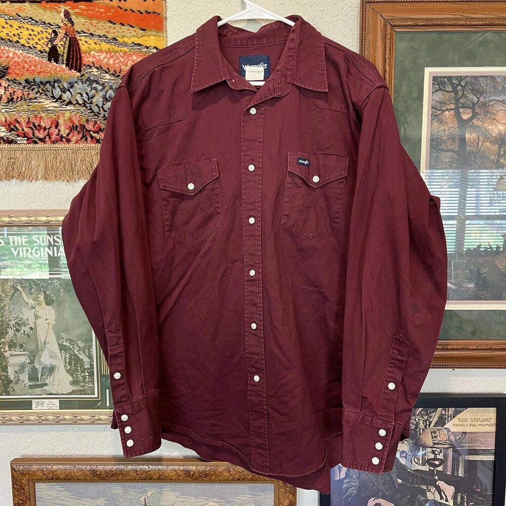 Vintage 90’s Wrangler Brushpopper‎ Size XL